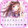 プログラムのアイコン：Sakura Anime Girl Keyboar…