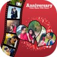 Ikon program: Anniversary Video Maker W…