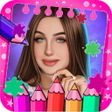 Ikon program: Lady Diana Coloring Game
