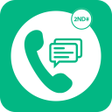 Icoon van programma: 2nd Line Second Phone num…