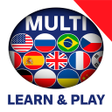 プログラムのアイコン：Learn and play MULTI ling…