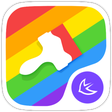 Icon of program: Colorful rainbow  theme