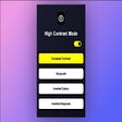 ไอคอนของโปรแกรม: High Contrast Mode