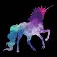 Ikon program: Unicorn Color by Number