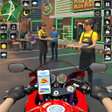 أيقونة البرنامج: Pizza Delivery Bike Games…