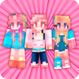 プログラムのアイコン：Girls Skins for Minecraft