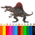 ไอคอนของโปรแกรม: Coloring Dinosaurs New
