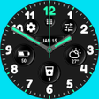 Icon of program: Analog Watch Face by Husk…