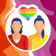 Ícone do programa: Lesbian Chat  Single Wome…