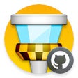 Biểu tượng của chương trình: GitHub Open in Tower