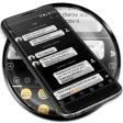 SMS Messages Metallic Silver