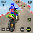 プログラムのアイコン：Dirt Bike Race Mega Ramp