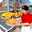 Pizza Delivery in Car