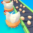 أيقونة البرنامج: Idle Egg Factory 3D