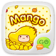プログラムのアイコン：GO SMS MANGO ANIMATED STI…