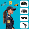 Ikona programu: Men Woman Police Suit Edi…