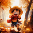 ไอคอนของโปรแกรม: One Piece Luffy in Autumn