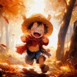 プログラムのアイコン：One Piece Luffy in Autumn