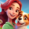 프로그램 아이콘: Doggie Dog World: Pet Mat…
