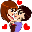 Ikon program: Love Story Stickers WASti…