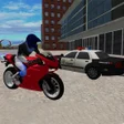 Ícone do programa: Bike Rider vs Cop Car Cit…