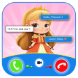 fake video call with princess