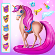 Иконка программы: Unicorn Pony Horse Care G…
