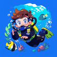 أيقونة البرنامج: Drew the Diver