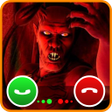 プログラムのアイコン：Devil Fake Call Video Pra…