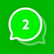 ไอคอนของโปรแกรม: Dual Messenger for WhatsA…