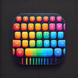 Programın simgesi: Rainbow Keyboard
