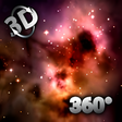 プログラムのアイコン：Space Stars  Clouds 3D