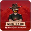 Nick Name : FF Nick Name Maker