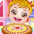 Baby Chef : Fruit Pizza Making  Decorate