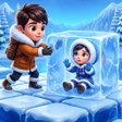 ไอคอนของโปรแกรม: Block Escape Ice Runner