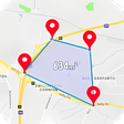 Ícone do programa: Distance Calculator Map L…