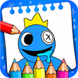 程序图标：Rainbow Friends Coloring …