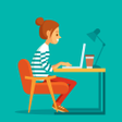 أيقونة البرنامج: Typing jobs guide! Work a…