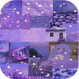 Icona del programma: Purple Aesthetic Wallpape…