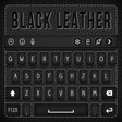 أيقونة البرنامج: Black Leather Keyboard Th…