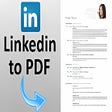 Ikon program: Linkedin to CV by Seeveez…