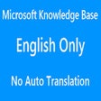 Icon of program: MS KB English Only