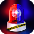 Ícone do programa: Police Siren Sound And Fl…