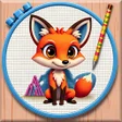 Ícone do programa: Cross Stitch Coloring Art