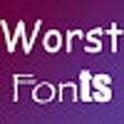 程序图标：Worst Fonts