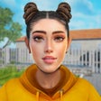 Schoolgirl Stealth Runaway Sim icon