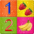 プログラムのアイコン：Kids numbers  counting ga…