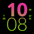 プログラムのアイコン：Green Pink Large Watch Fa…