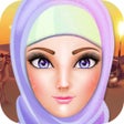 プログラムのアイコン：العاب تلبيس بنات مكياج صا…