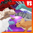 程序图标：T-Rex Fights More Dinosau…